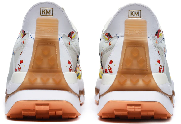 FILA KMシューズ 白マルチ (FILA KM shu-zu shiro maruchi) F12M233113FWC Shop FILA KMシューズ 白マルチ (FILA KM shu-zu shiro maruchi) F12M233113FWC