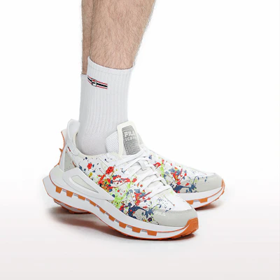 FILA KMシューズ 白マルチ (FILA KM shu-zu shiro maruchi) F12M233113FWC Cheap FILA KMシューズ 白マルチ (FILA KM shu-zu shiro maruchi) F12M233113FWC