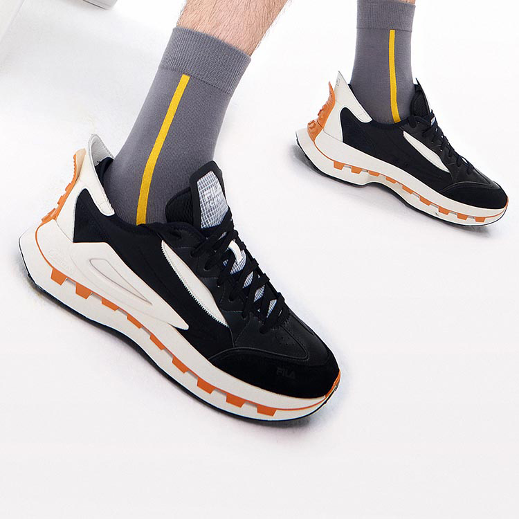 Buy FILA KM Shoes 'Black White' F12M233113FBG Novelship