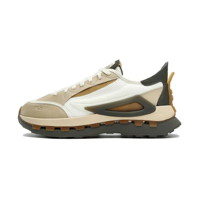 FILA KM Athletic Shoes 'White Beige Green'