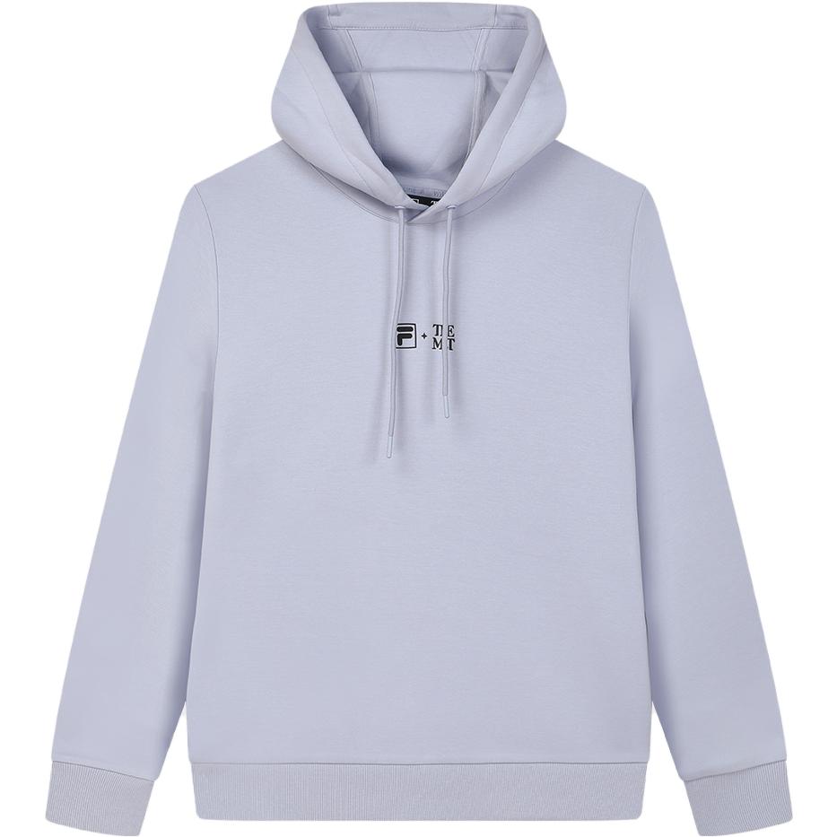 FILA Knit Hooded Loose Fit Pullover Hoodie Starry Sky Purple F11M348205F-PR