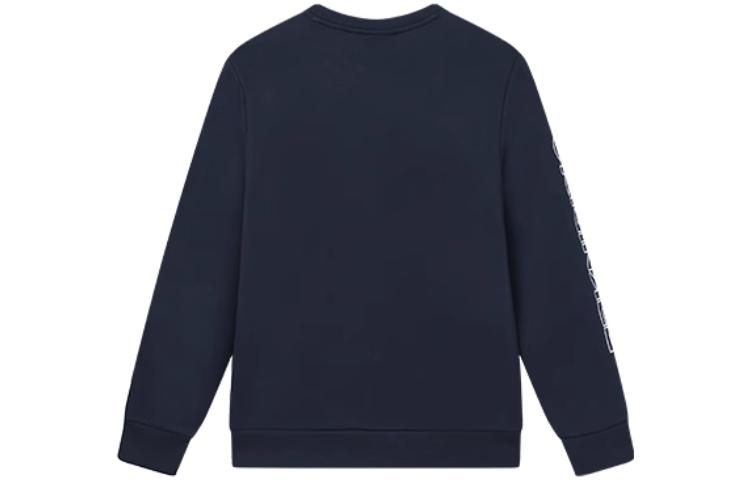 Lookbook FILA 針織圓領長袖運動衫 - 傳奇藍 F51M349213ANV