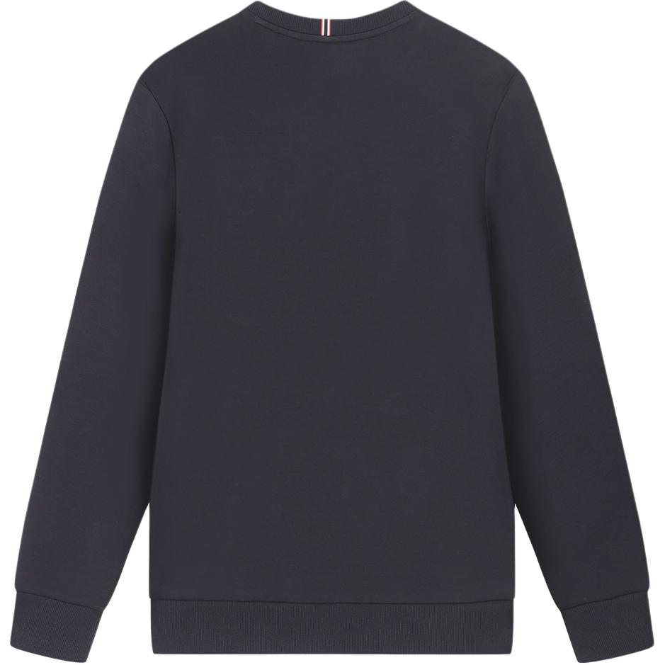 Lookbook FILA 針織套頭休閒通勤衛衣 - 經典藍 F11M411213F-NV