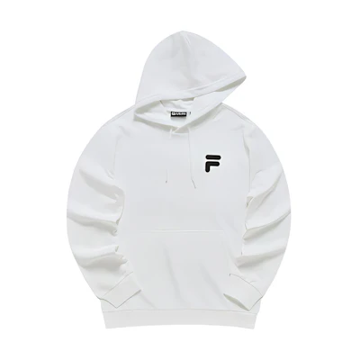 FILA Knit Sweatshirt with Back Letter Print in Standard White T11M241207FWT