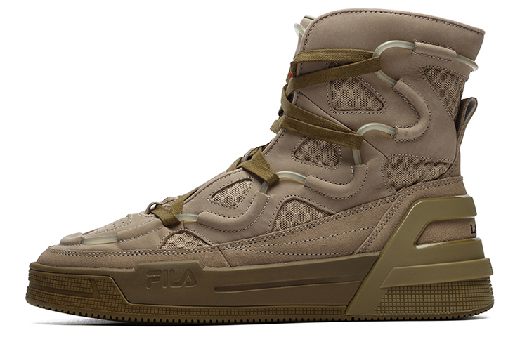 FILA Lanvin x High-Top Sneaker 'Brown Nougat' F12M144143FNG