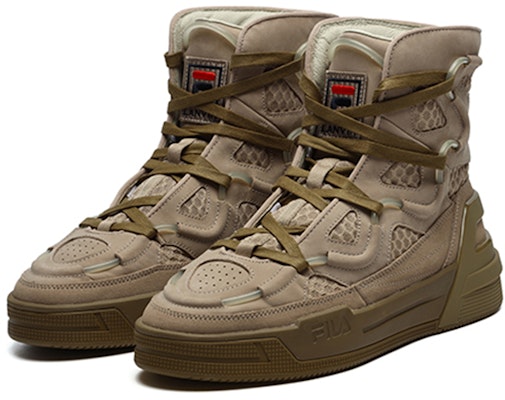 FILA×ランバン ハイカットスニーカー「ブラウンヌガー」 F12M144143FNG Order FILA×ランバン ハイカットスニーカー「ブラウンヌガー」 F12M144143FNG