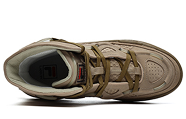 Lookbook FILA×ランバン ハイカットスニーカー「ブラウンヌガー」 F12M144143FNG