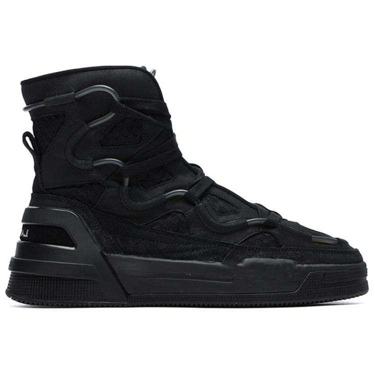 FILA Lanvin High-Top Sneaker 'Velvet Black' 圖 2