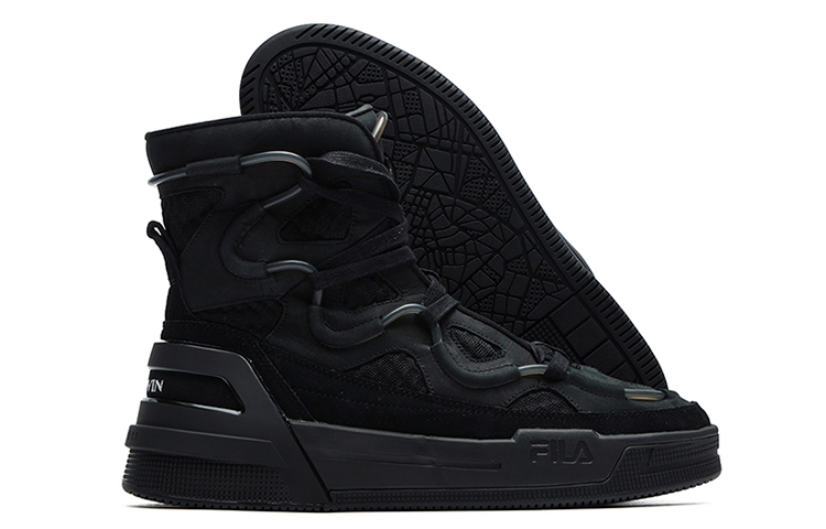 FILA Lanvin High-Top Sneaker 'Velvet Black' 圖 5