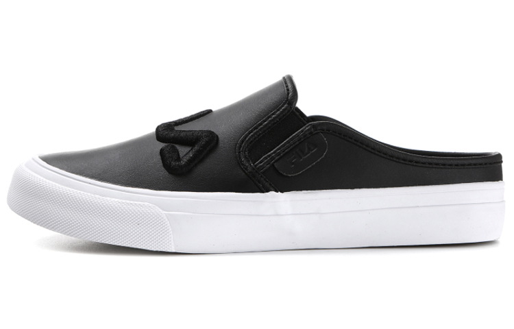 FILA Leisure Leather Shoes Black/White 1XM01000_001