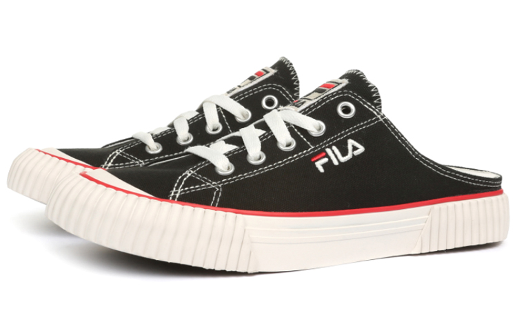 Order FILA レジャーローファー 黒/白 1XM01006_978