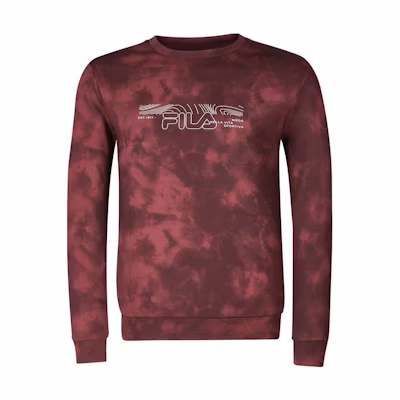 FILA Letter Logo Printed Pullover Fitness Sweatshirt for Men A11M341212F-ZA