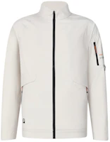 FILA Letter Print High Collar Sports Woven Jacket - Khaki Beige A11M417709F-BG FILA Letter Print High Collar Sports Woven Jacket - Khaki Beige A11M417709F-BG