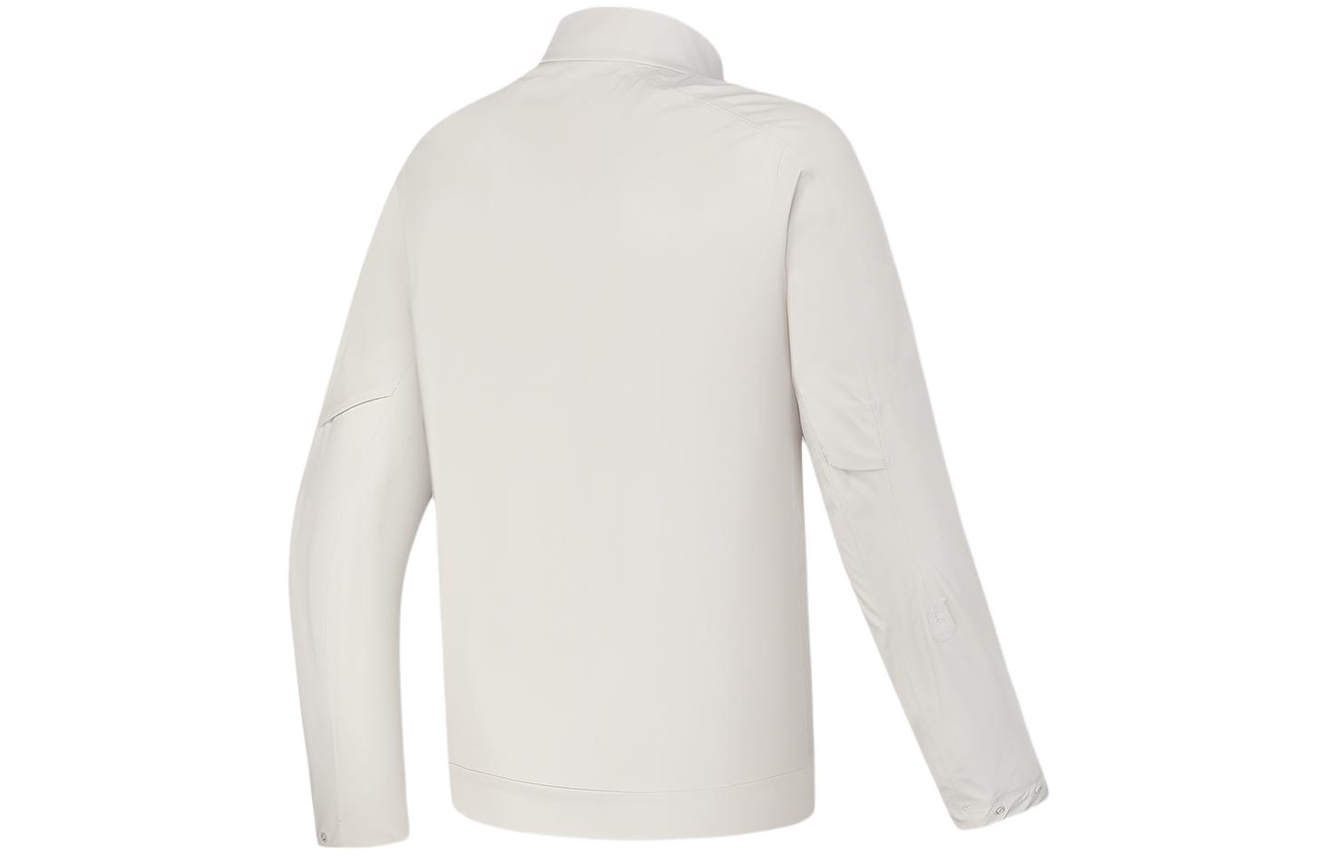 FILA Letter Print High Collar Sports Woven Jacket - Khaki Beige A11M417709F-BG 圖 3