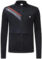 Order FILA Letter Print Tennis Knit Jacket with Stand Collar A11M313501FNV
