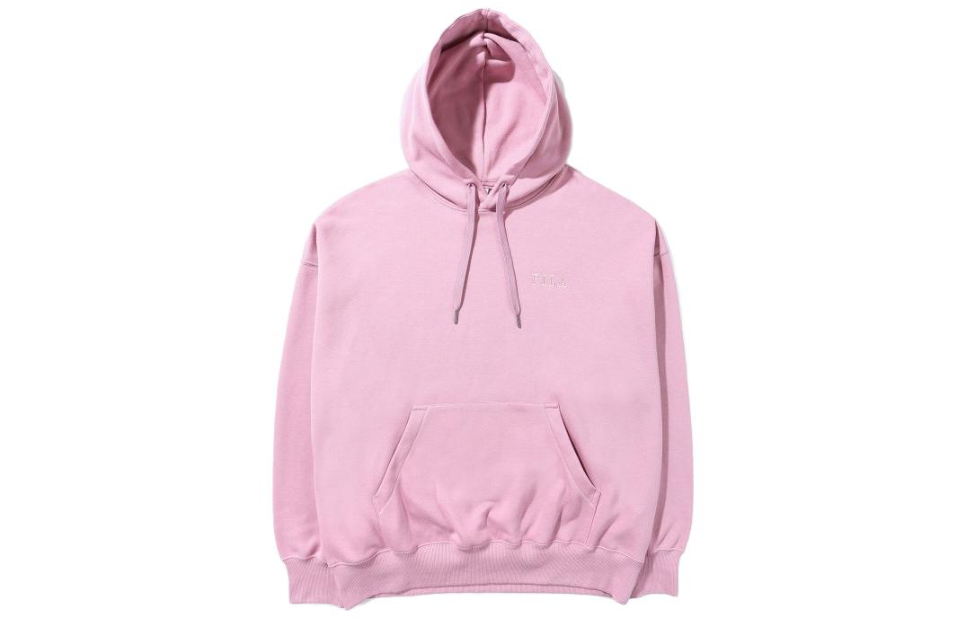 FILA Letter Pullover Fleece Sweatshirt Unisex Pink FS2POD4103X-PIK