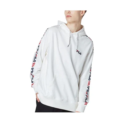FILA Letter Pullover Sweatshirt Unisex White FS2POC3120X-OWH