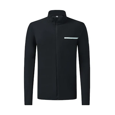 FILA Letter Zipper High Neck Long Sleeve Jacket A11M321506F-BK