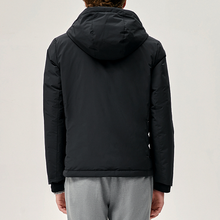 FILA Lightweight Black Down Jacket Winter Hoodie Thermal Coat F11M147918FBK 圖 6