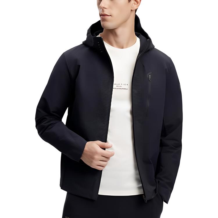 FILA Lightweight Hooded Jacket Black Comfortable Casual Wear A11M411708F-BK 圖 4