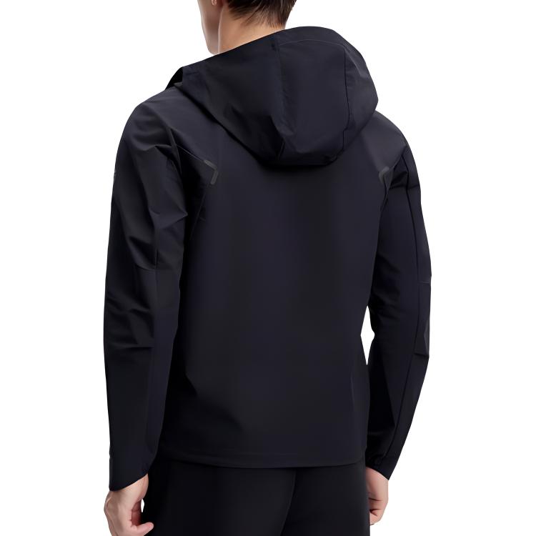 FILA Lightweight Hooded Jacket Black Comfortable Casual Wear A11M411708F-BK 圖 6