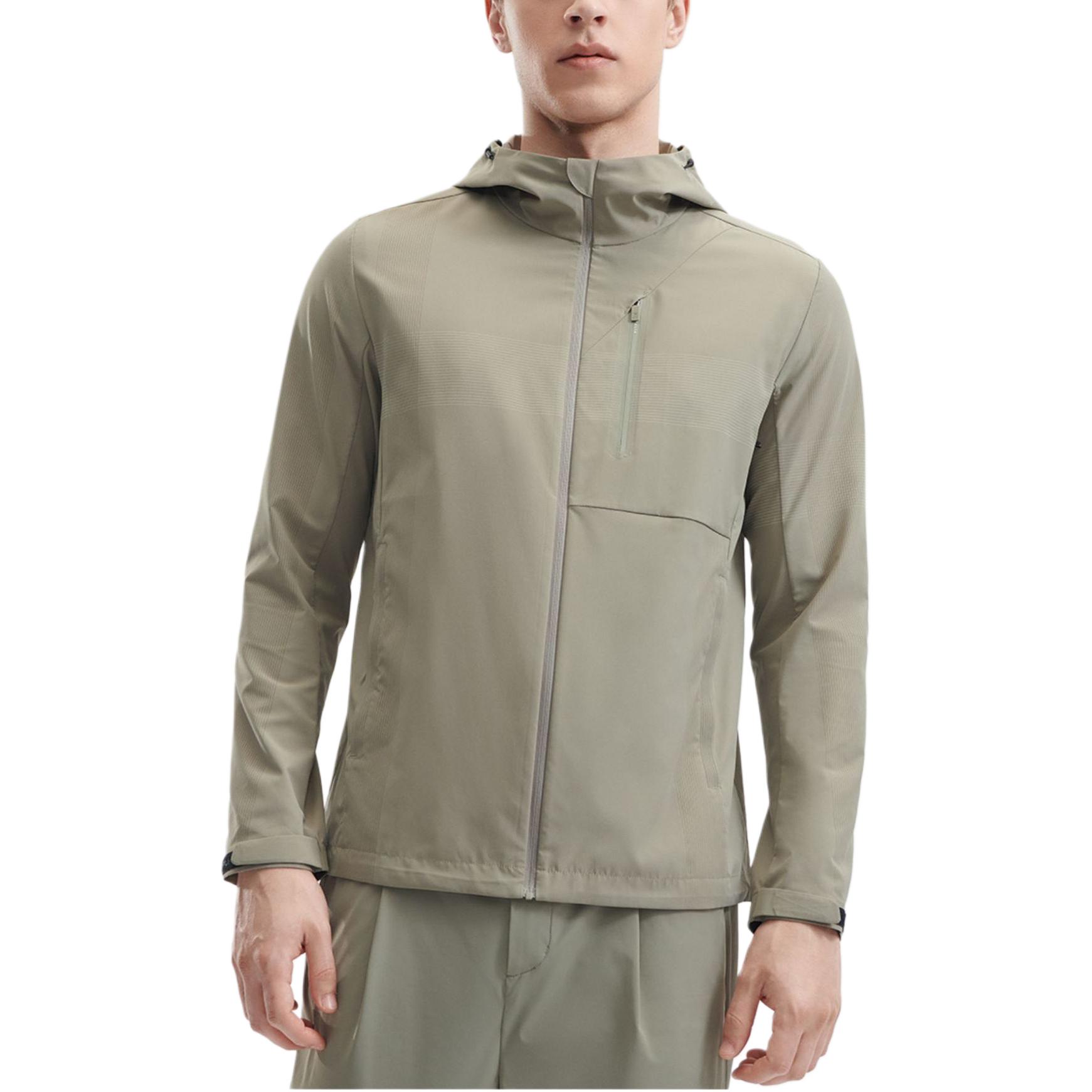 FILA Lightweight Hooded Jacket with Multiple Pockets - Grey Khaki F11M422706F-GY 圖 4