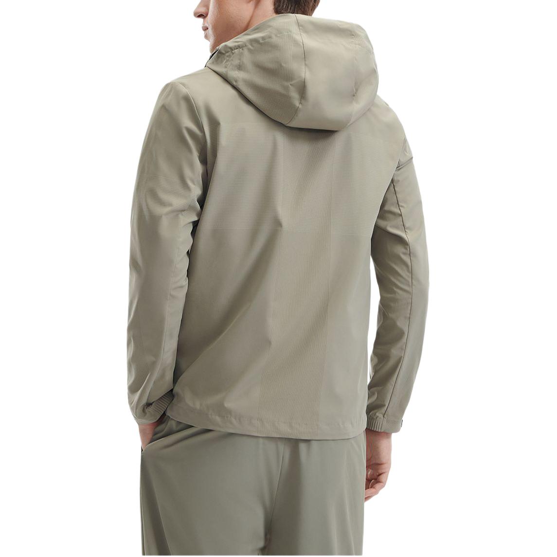 FILA Lightweight Hooded Jacket with Multiple Pockets - Grey Khaki F11M422706F-GY 圖 5