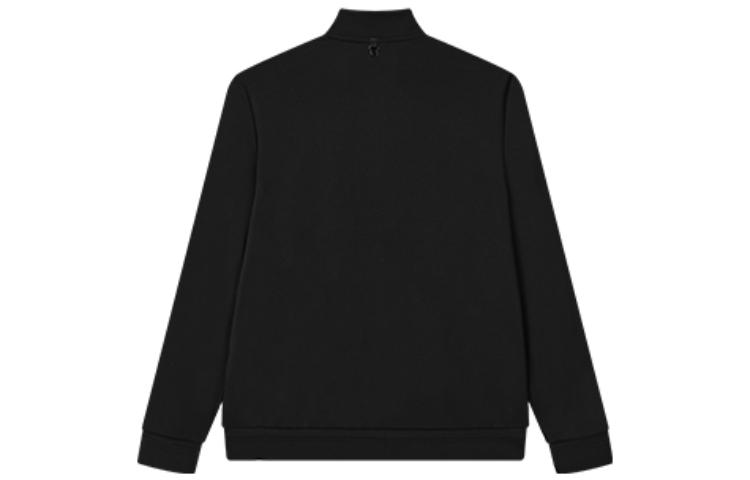 Lookbook FILA 轻便纯黑休闲立领拉链夹克 F11M222501F-BK