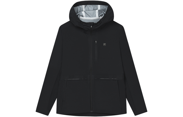FILA Lightweight Woven Hooded Jacket - Black F11M217703F-BK 圖 2