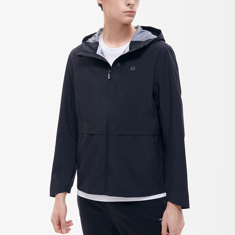 FILA Lightweight Woven Hooded Jacket - Black F11M217703F-BK 圖 5