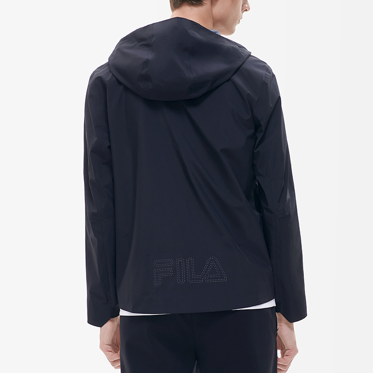 FILA Lightweight Woven Hooded Jacket - Black F11M217703F-BK 圖 6