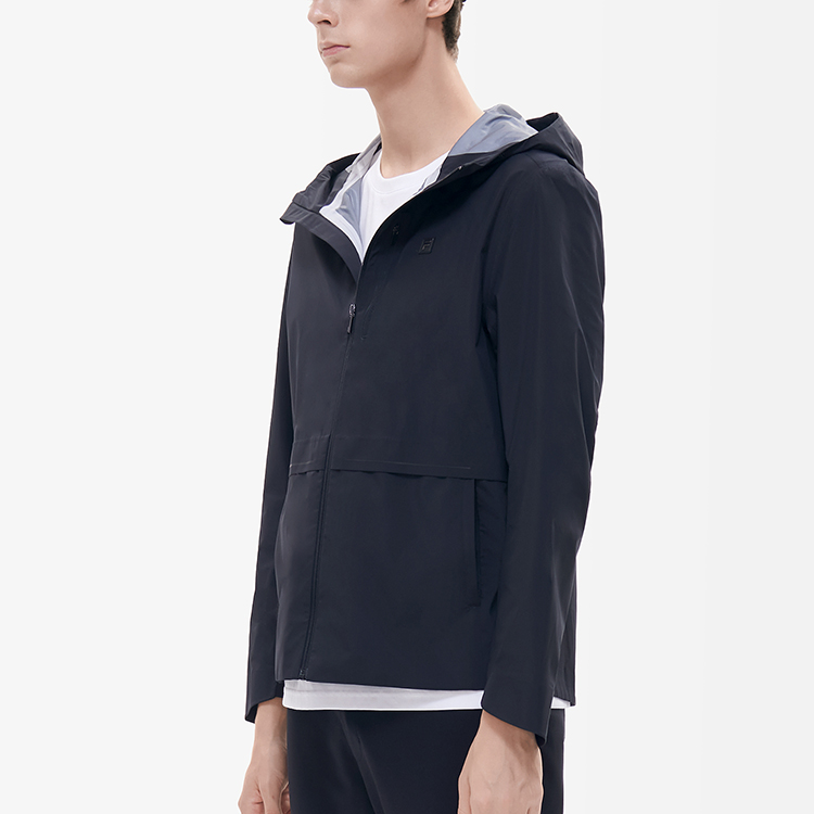 FILA Lightweight Woven Hooded Jacket - Black F11M217703F-BK 圖 7