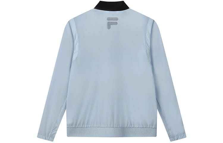 FILA Logo Athletic Zip Jacket Light White Blue A11M135704F-LB 圖 3