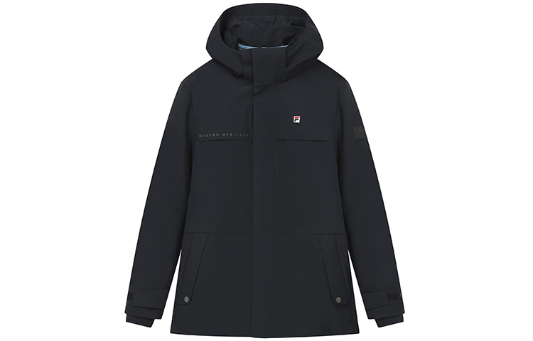 FILA Logo Casual Warm Two-Piece Jacket - Legendary Blue F11M211701F-NV