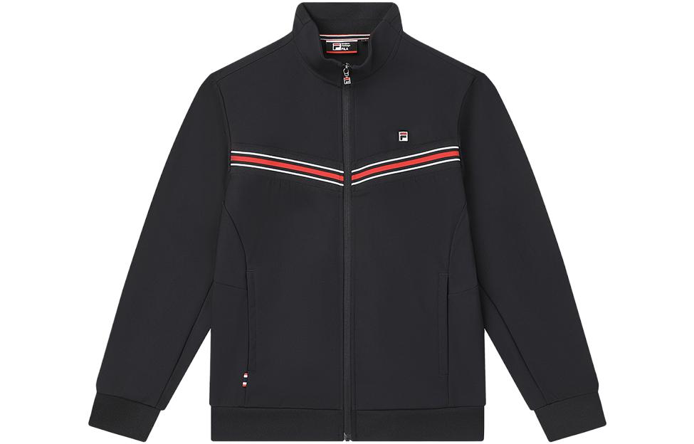 FILA Logo Casual Zip-Up Jacket in Legendary Blue F11M341501FNV