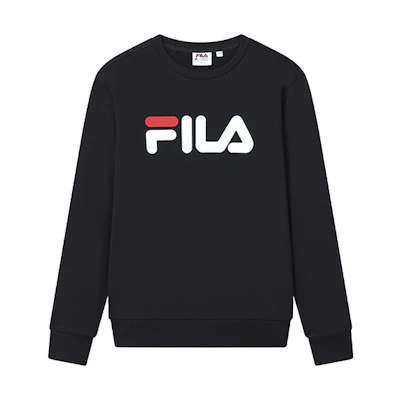 FILA Logo Crewneck Sweatshirt Unisex - Legend Blue F51U144231FNV