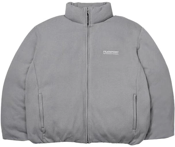 fila-logo-embroidered-stand-collar-jacket-grey-fs-2-dje-4601-x-lgy