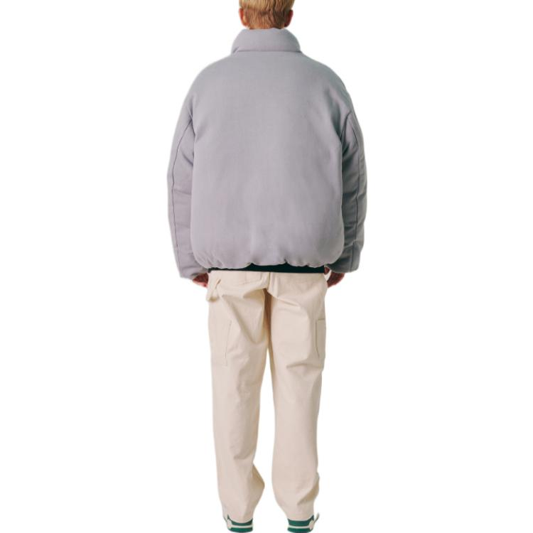Details for 휠라 로고 자수 스탠드 칼라 재킷 그레이 FS2DJE4601X-LGY