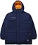Order FILA Logo Embroidered Thickened Hooded Down Jacket Unisex Blue. FS2DJD4E12X-NAY