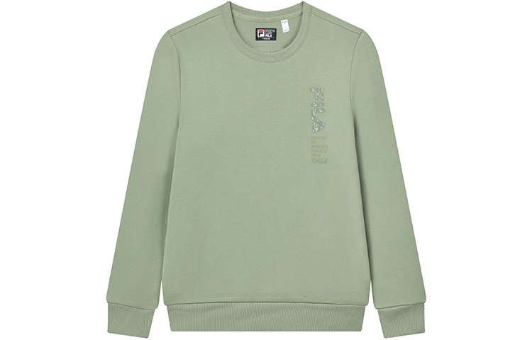 FILA Logo Graphic Crewneck Sweatshirt Matcha Green F11M147205F-LG