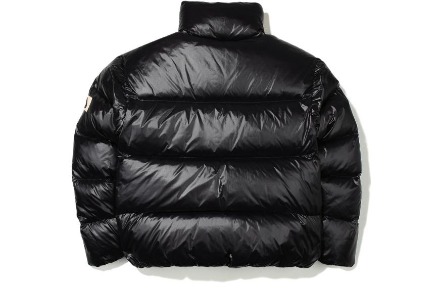 FILA Logo Patch Quilted Down Jacket Unisex Black. FS2DJE4108X-BLK 圖 3