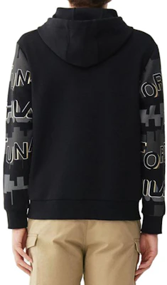 FILA 經典黑色Logo印花衛衣 男女款 F11M118250F-BK Shop FILA 經典黑色Logo印花衛衣 男女款 F11M118250F-BK