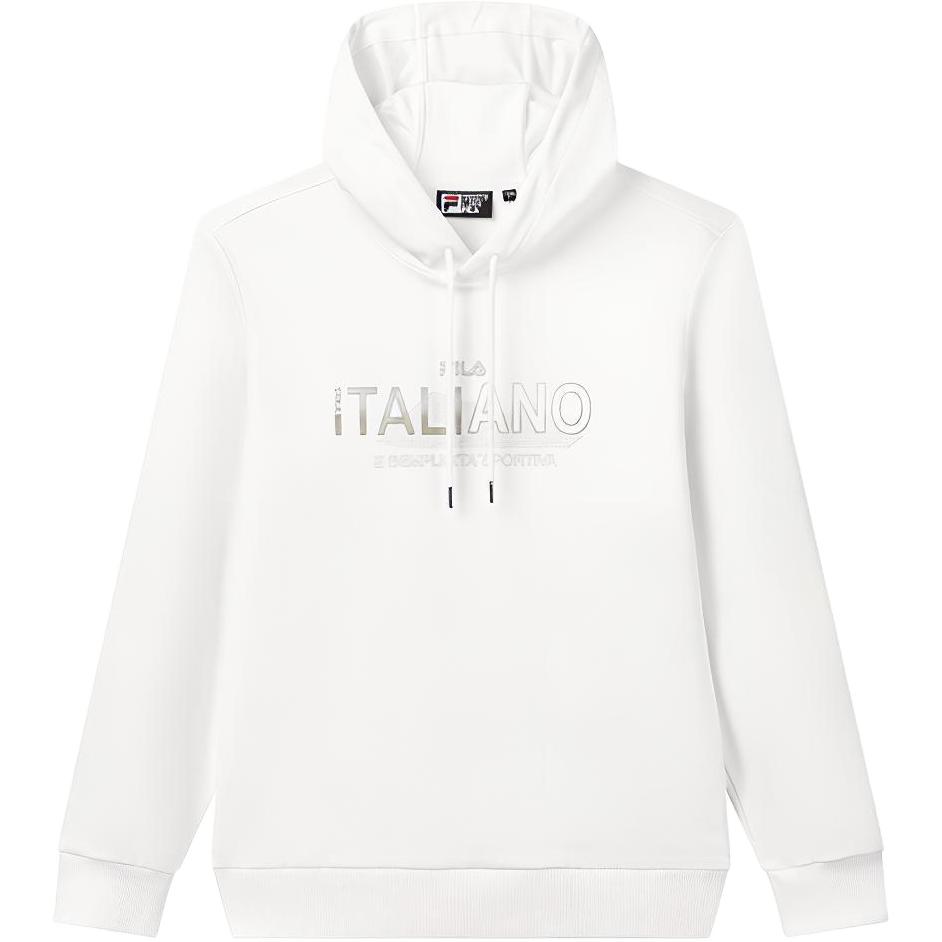 FILA Logo Print Casual Sports Sweatshirt Standard White F11M132258F-WT