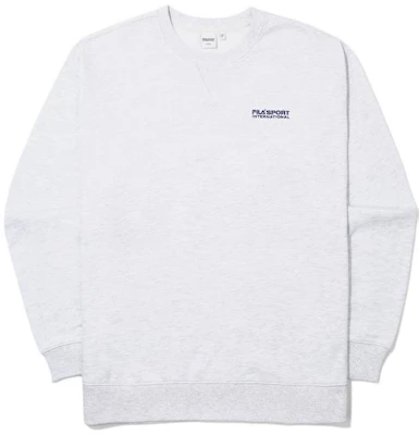 FILA Logo印花灰色圓領休閒運動長袖衫 男女通用 FS2POE3602X-WTM Buy FILA Logo印花灰色圓領休閒運動長袖衫 男女通用 FS2POE3602X-WTM