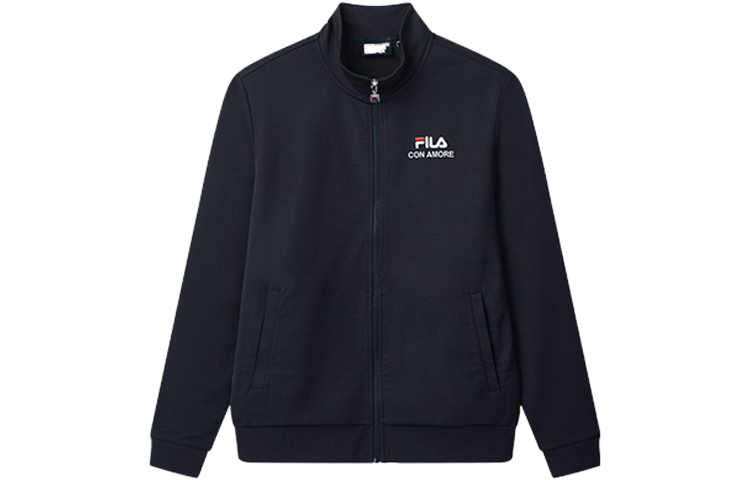 FILA Logo Print Embroidered Windbreaker Jacket Men’s - Legend Blue F11M028504FNV 圖 3