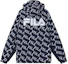 Lookbook FILA Logo Print Hooded Casual Woven Jacket Full Print F11M419704F-ZB