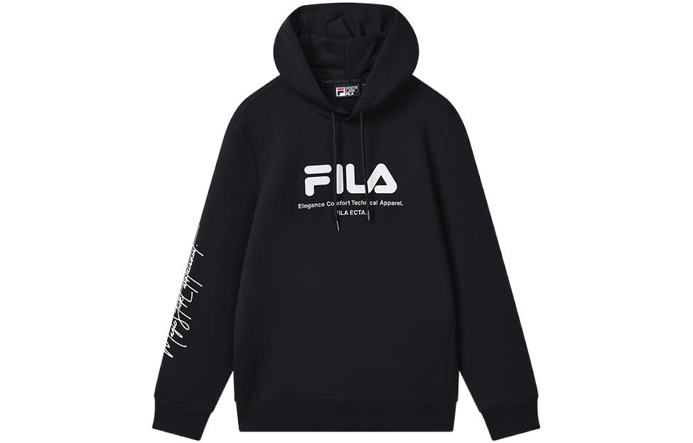 FILA Logo Print Hoodie in Legendary Blue F11M319206F-NV
