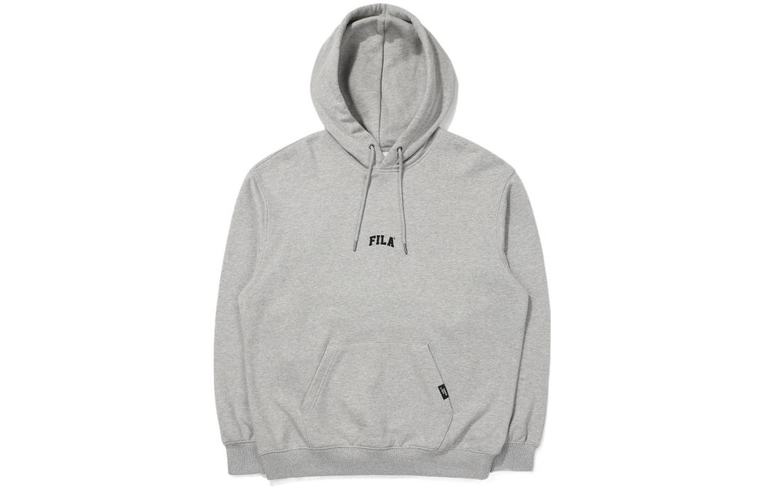 FILA Logo Print Sweatshirt Unisex in Gray FE2POE6302X-MLY