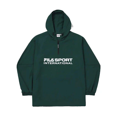 FILA Logo Printed Long-Sleeve Hoodie - American Style (Autumn) FS2JKF2131X-PIG