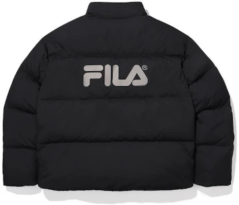 FILA Jaket Puffer Lengan Panjang Logo Cetak Unisex Hitam. FE2DJE6105X-BLK Lookbook FILA Jaket Puffer Lengan Panjang Logo Cetak Unisex Hitam. FE2DJE6105X-BLK